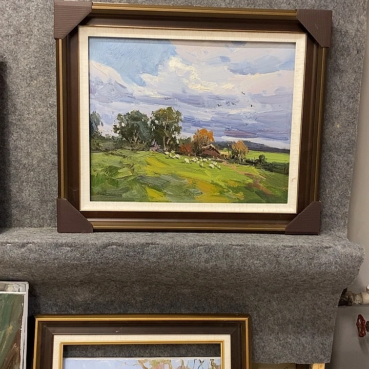 油画带外框画芯尺寸40x50cm