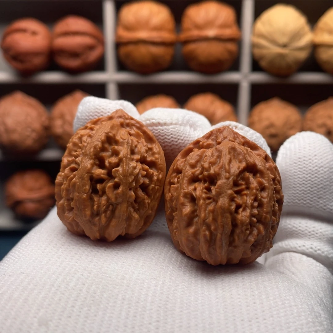 把件文玩核桃八棱