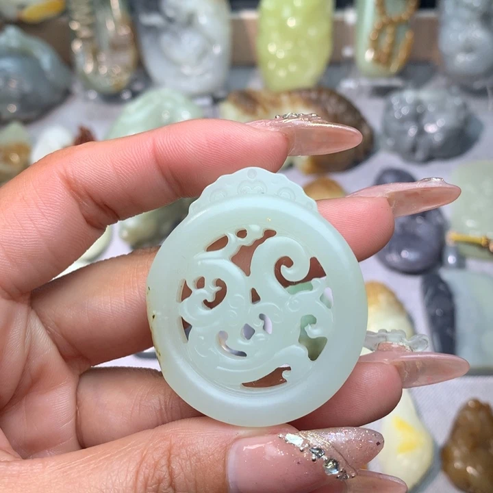 和田玉挂件未镶嵌