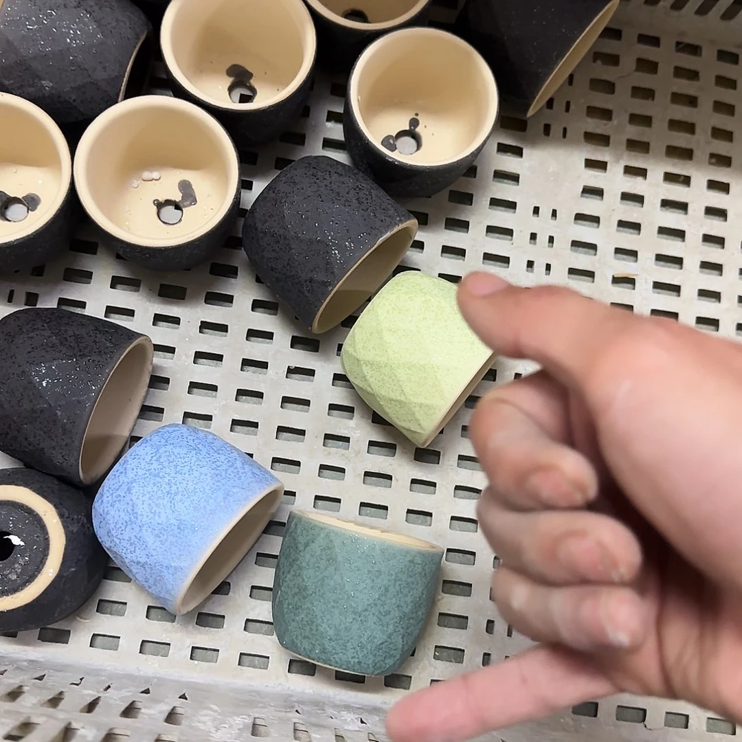 陶瓷6个随机颜色---