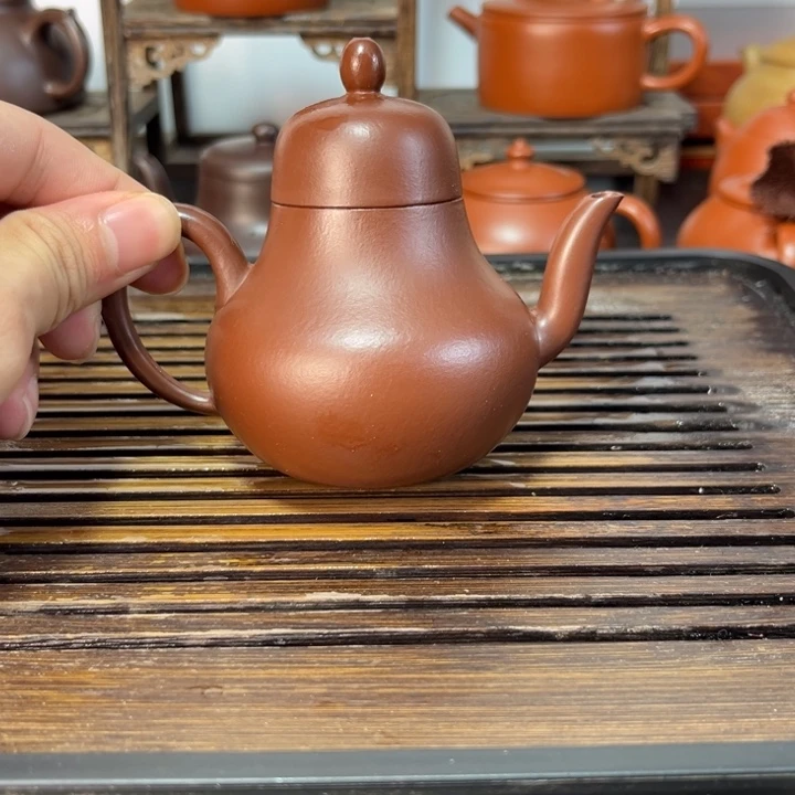 紫砂茶壶原矿紫砂手工制作