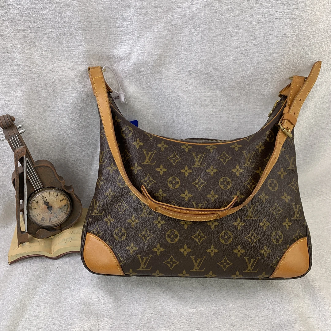 95新 LouisVuitton/路易威登 中古大牛角包/ZH10218198/8198
