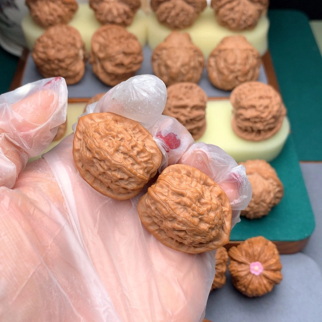 文玩核桃吊坠孔**明文玩核桃山地果野鸡