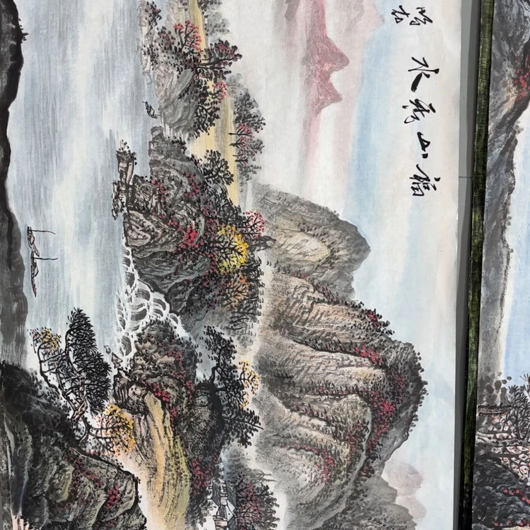 文***墨国画国画山水作品欣赏