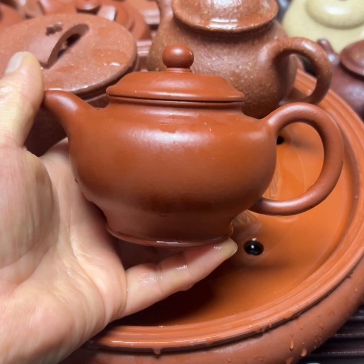茶壶紫砂宜兴原矿赵庄朱泥