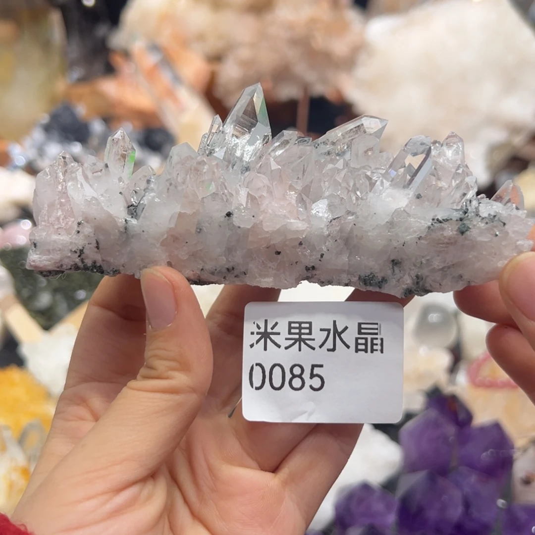 水晶珠宝半成品未镶嵌哥仑比亚粉利姆缝合