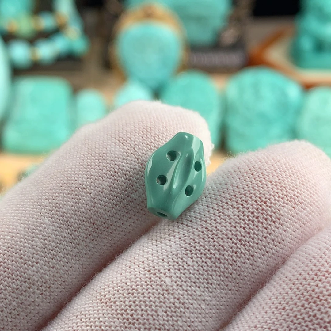 未镶嵌绿松石背云卡12.2