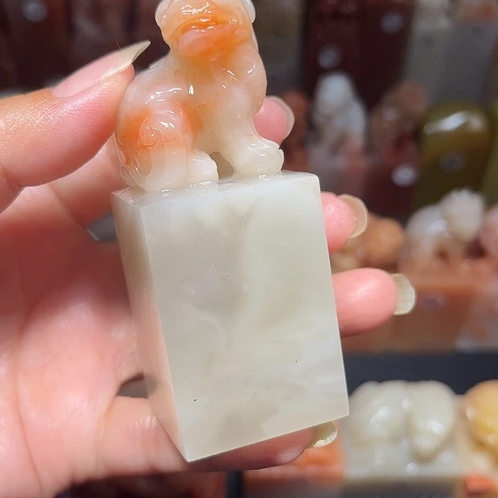 老挝石老挝保利石印章