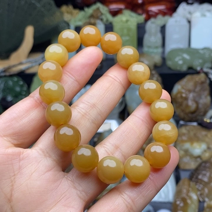 和田玉（糖玉）未镶嵌颈饰