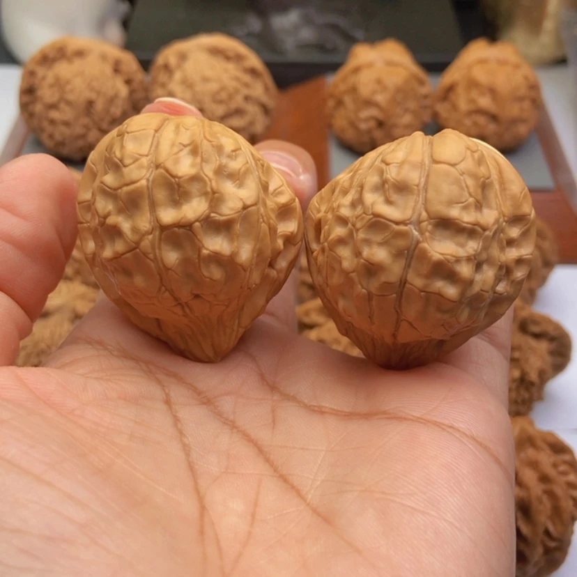【闪购商品】文玩核桃把件龟甲纹天残脚