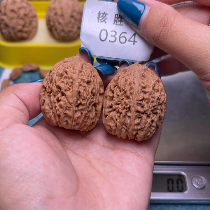 把件文玩核桃大蒜头33.0364