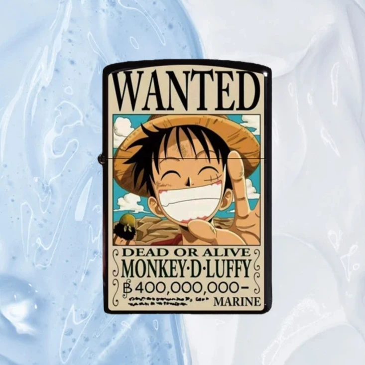 路飞防风打火机男士送男友达人无油