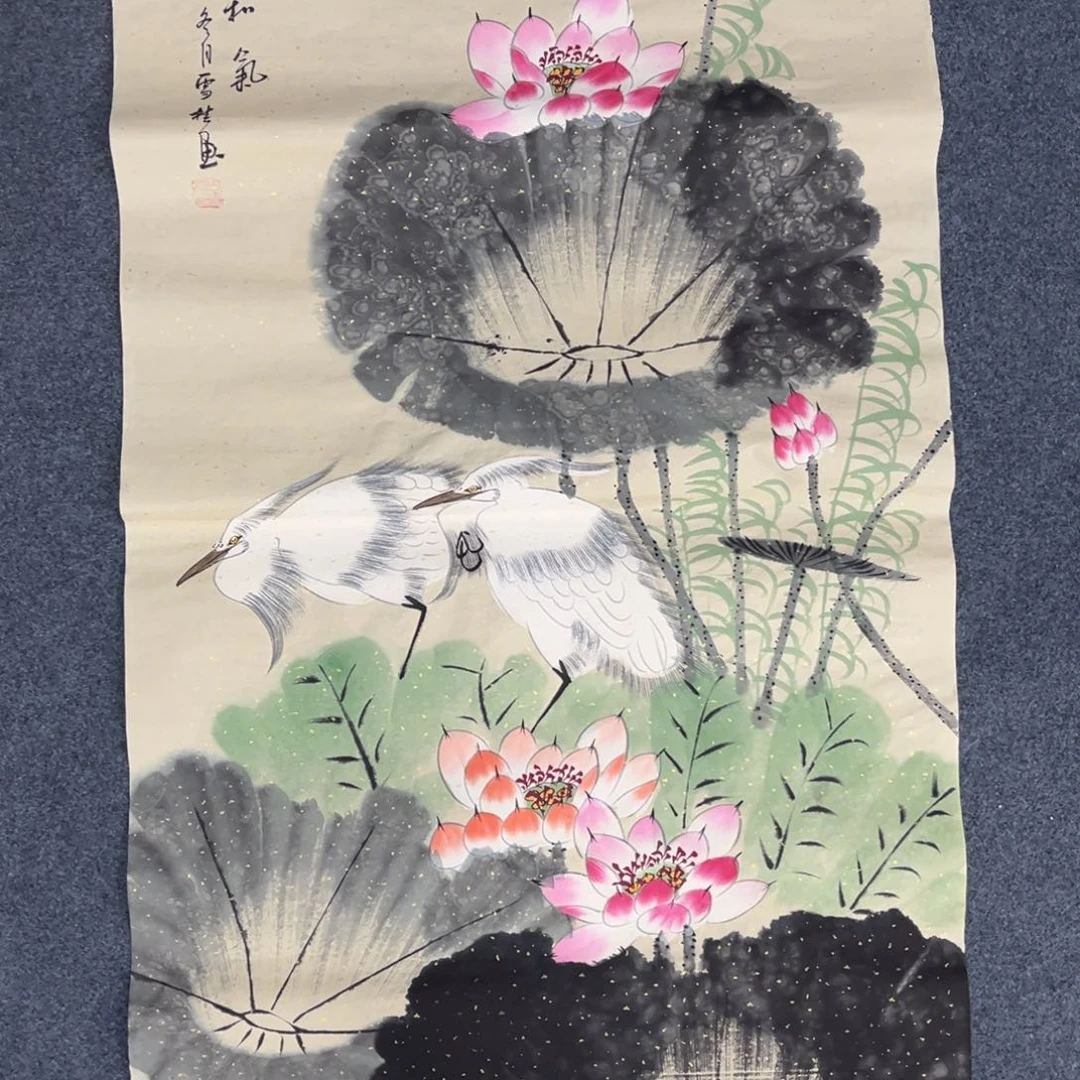 国画手绘画作品和绘画