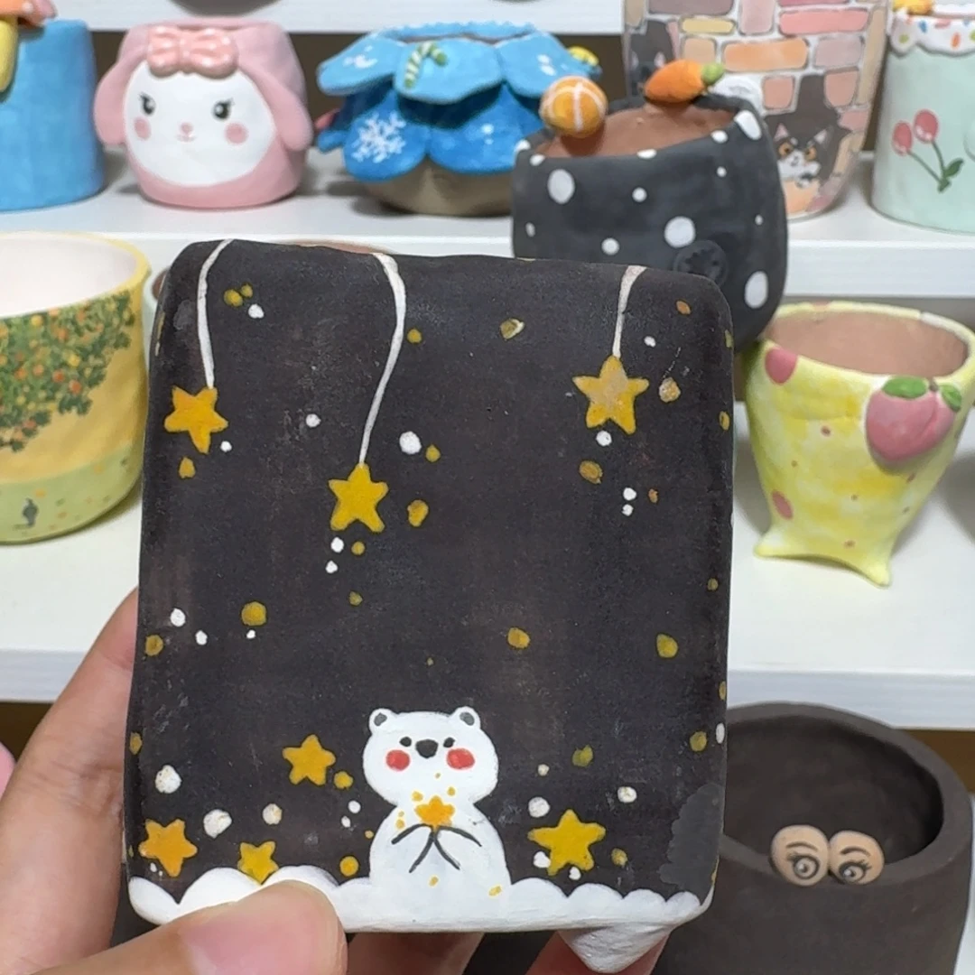 小雨宝宝 黑色小熊