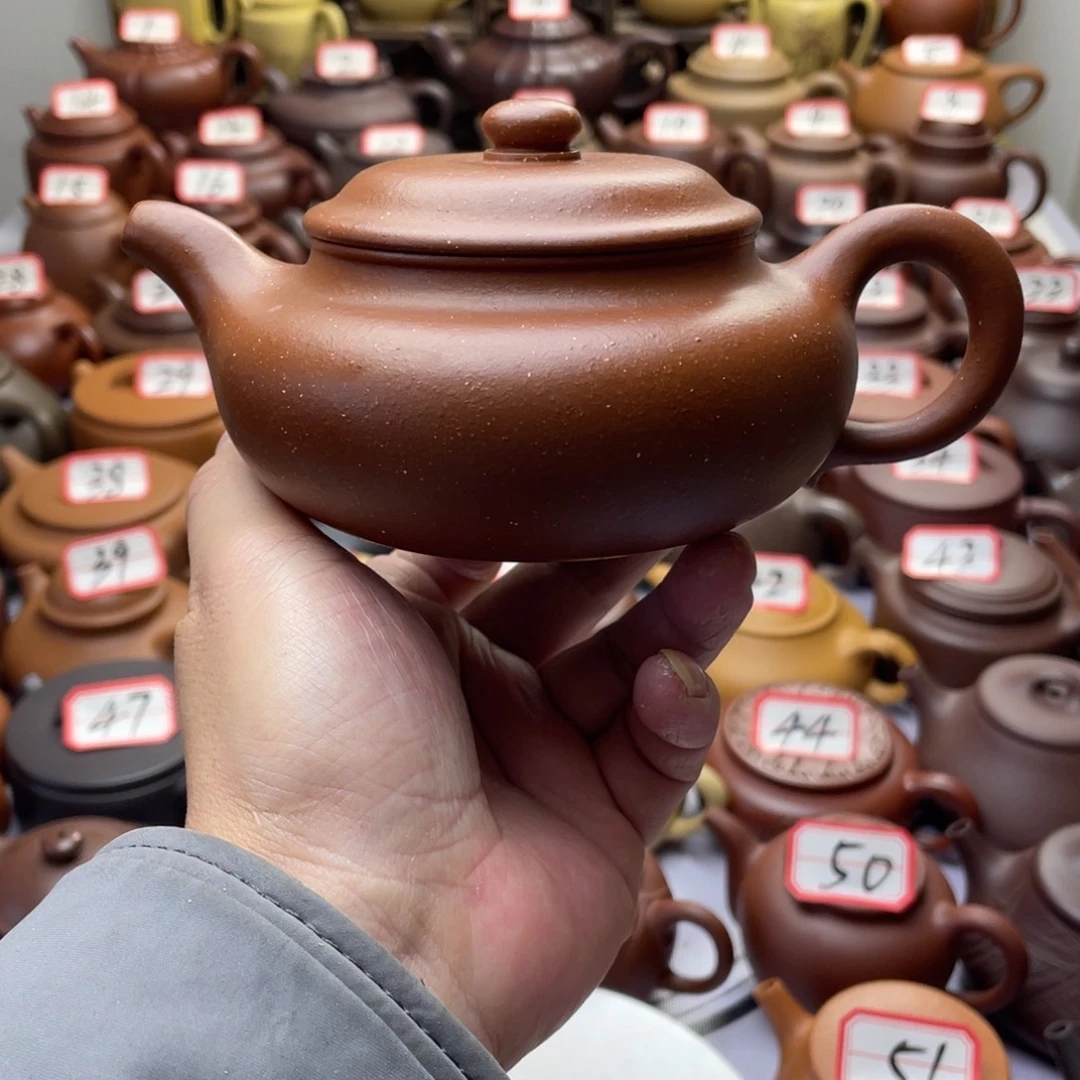 茶壶紫砂微瑕半手工