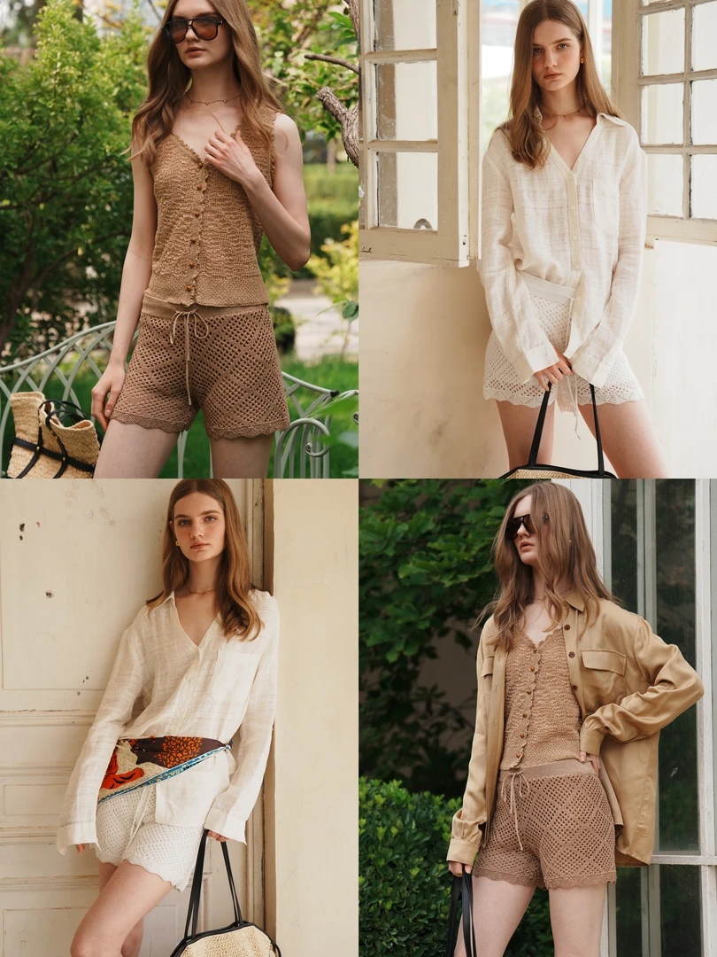 NeedShop1 【三色针织短款】简约针织短裤