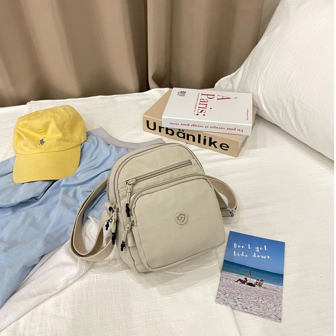 （长16高19）多隔层小方包女2025新款女式斜挎小包时尚潮流相机包