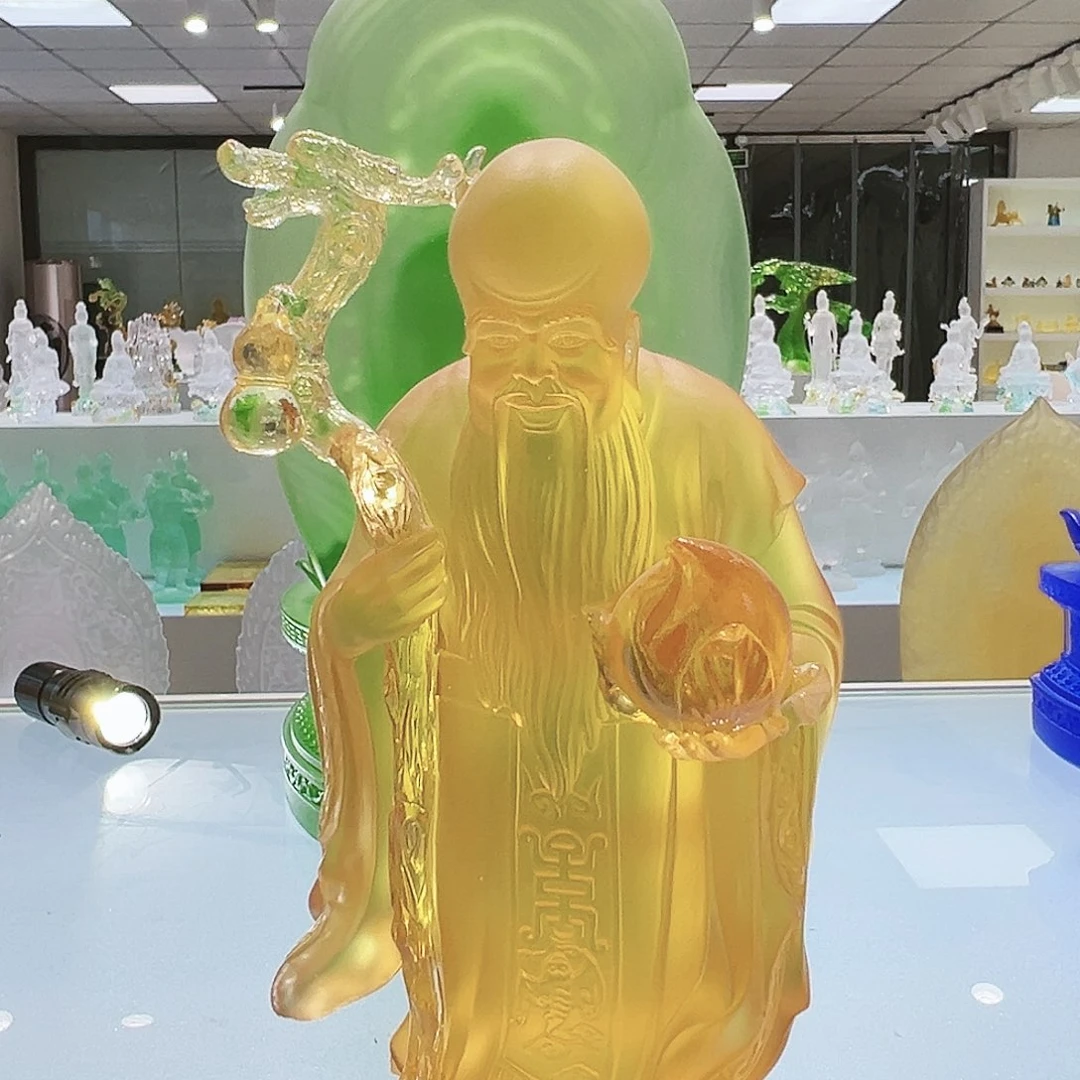 【闪购商品】手工艺品琉璃枫*?寿星公