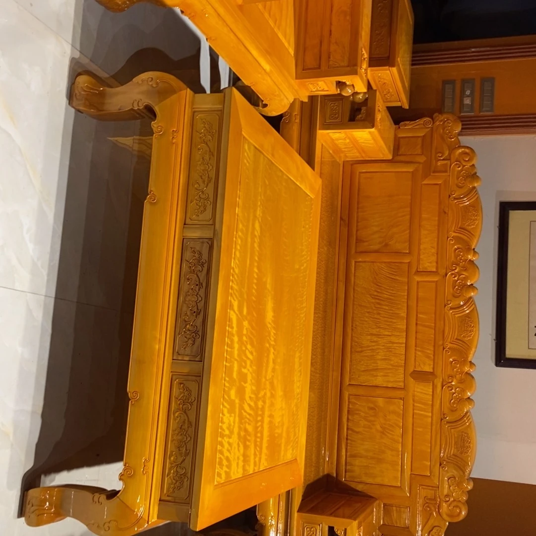 楠木财源滚滚六件套沙发