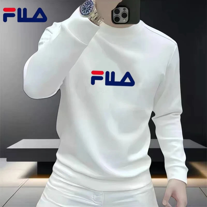 一折专区丨奥莱专柜丨圆领卫衣男秋冬修身款休闲运动潮牌长袖上衣