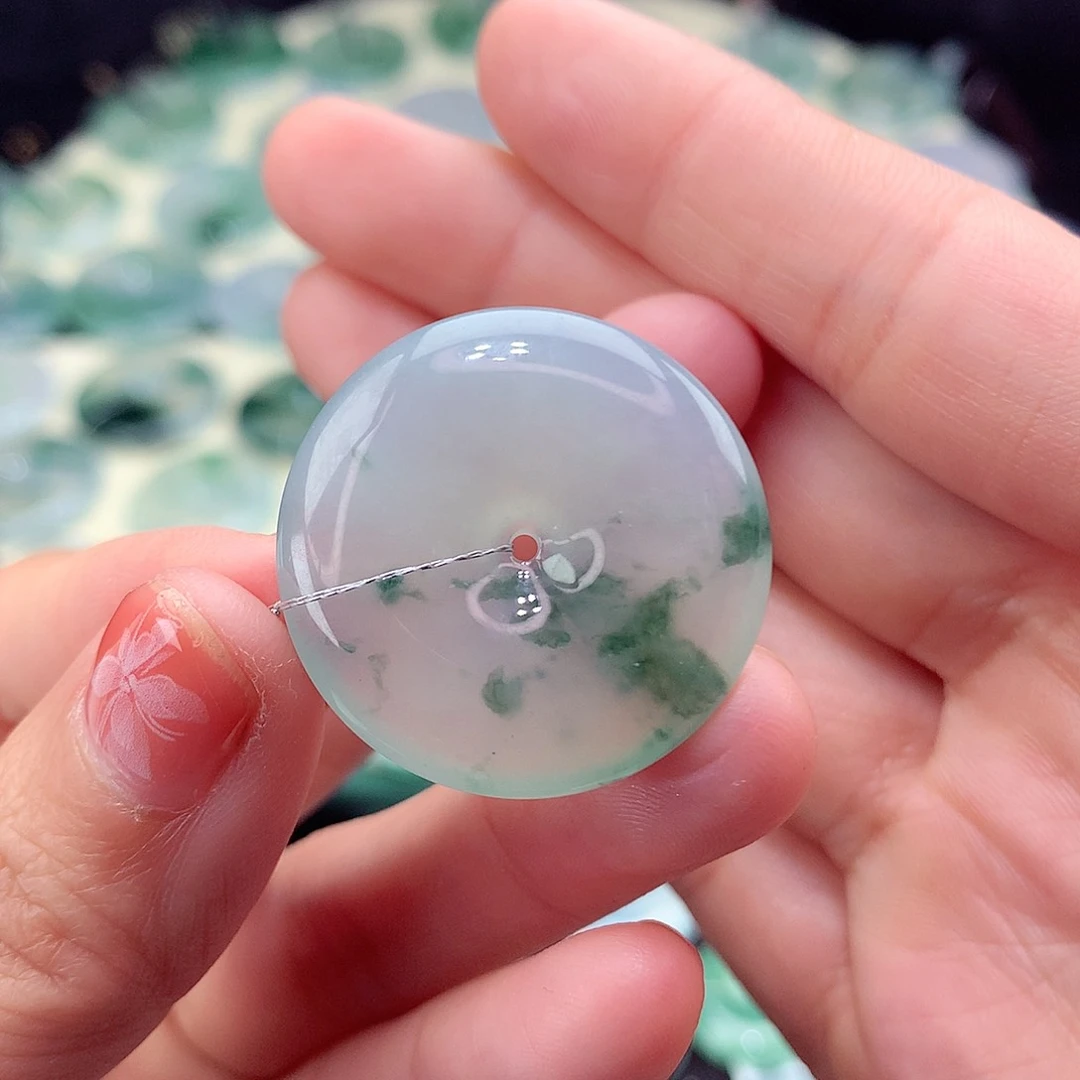 翡翠颈饰未镶嵌88尺寸27.8/5.7