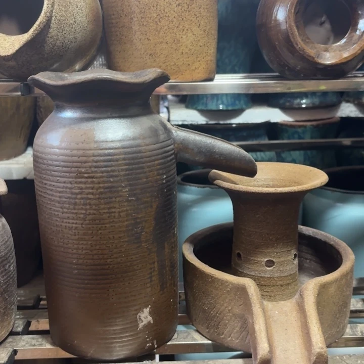 粗陶口径13/27，13/15/15进水口1.6厘米微瑕