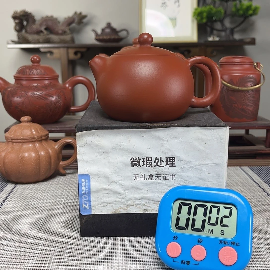 茶壶紫砂全*阁微瑕处理
