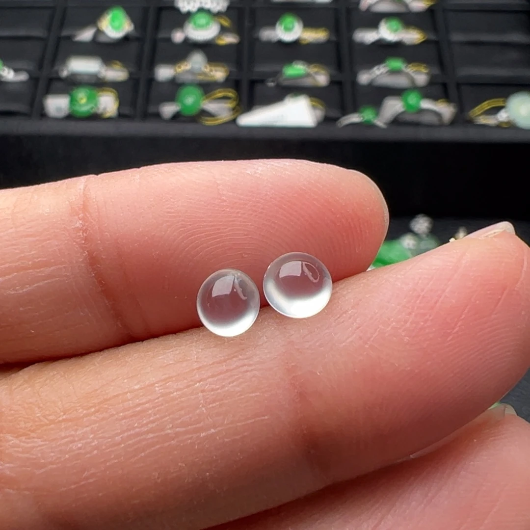 翡翠未镶嵌颈饰蛋4.8