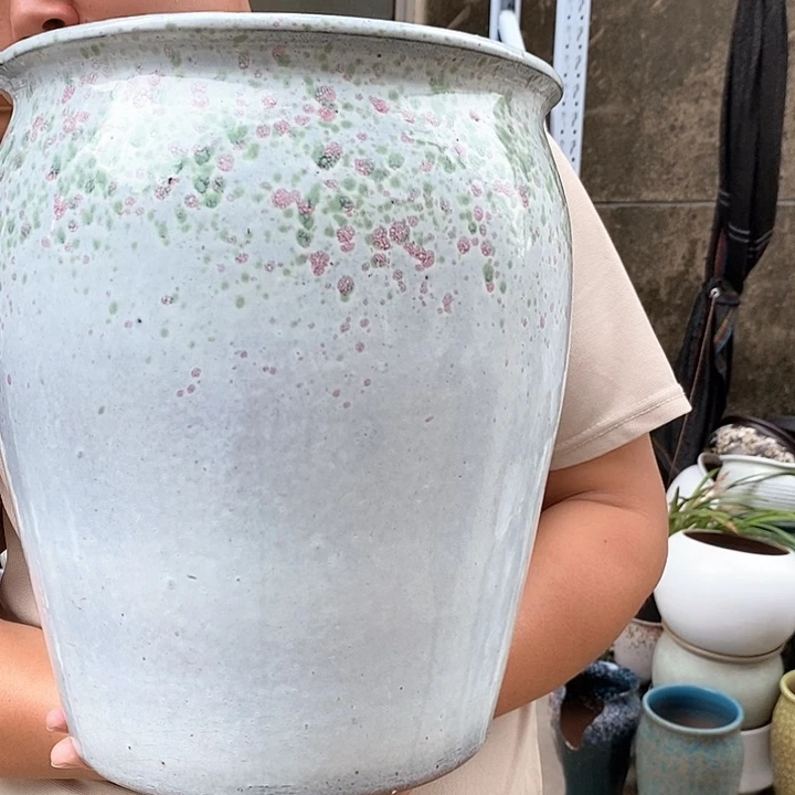 紫砂花盆口25高31福利