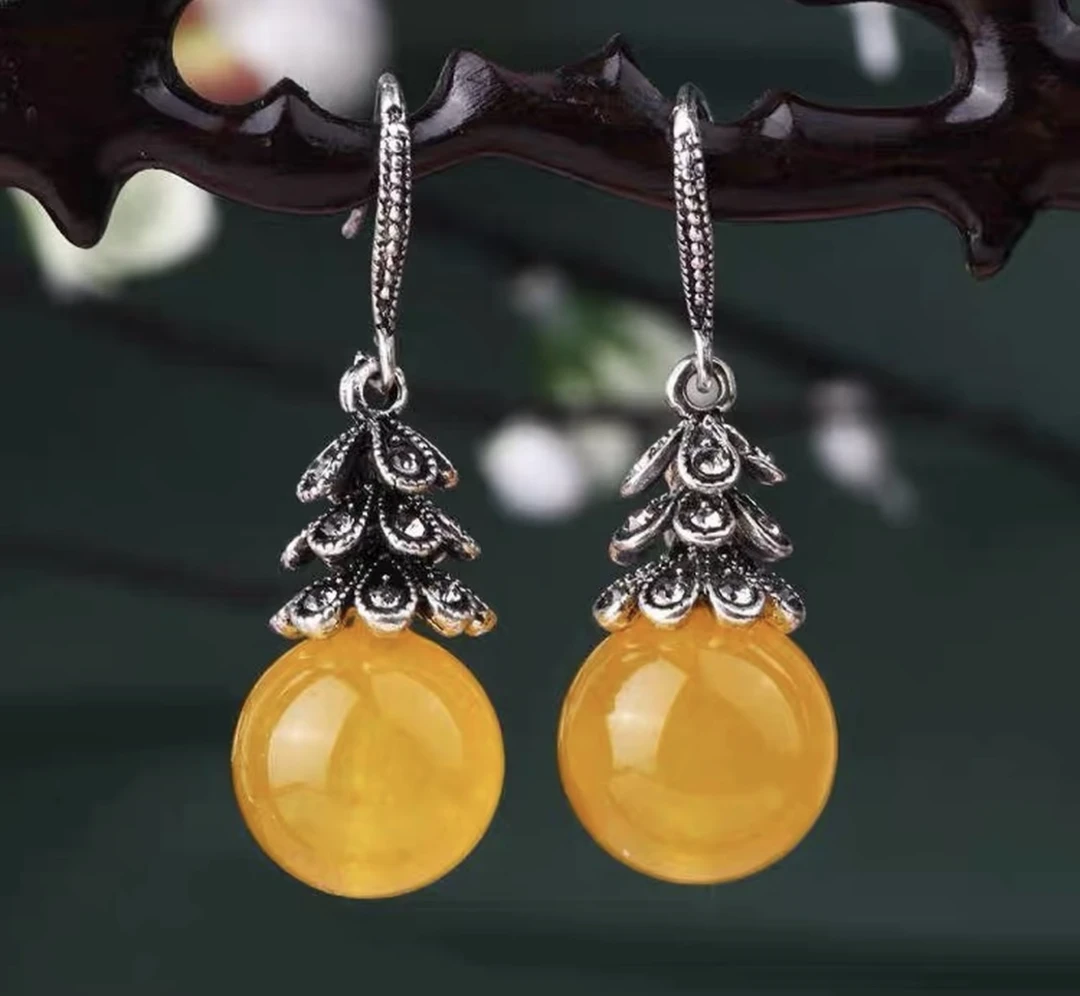 铜合金耳饰 【耀阳夫妇专属】国风设计款百搭耳环-P184