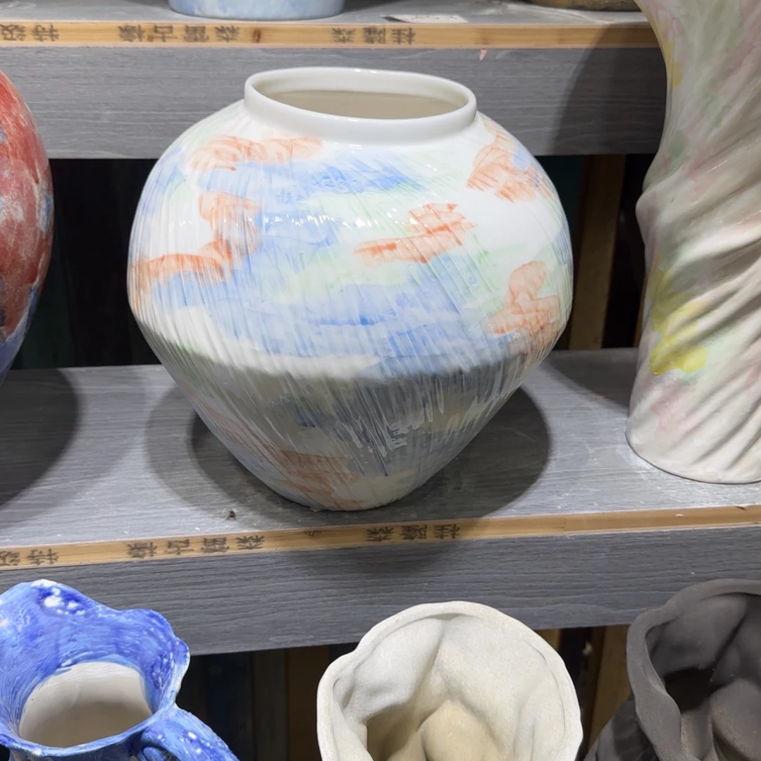 景德镇陶瓷艺术品柑*