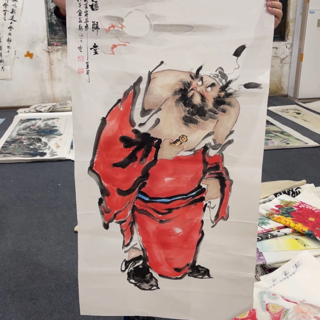 国画处理作品看好再拍哦