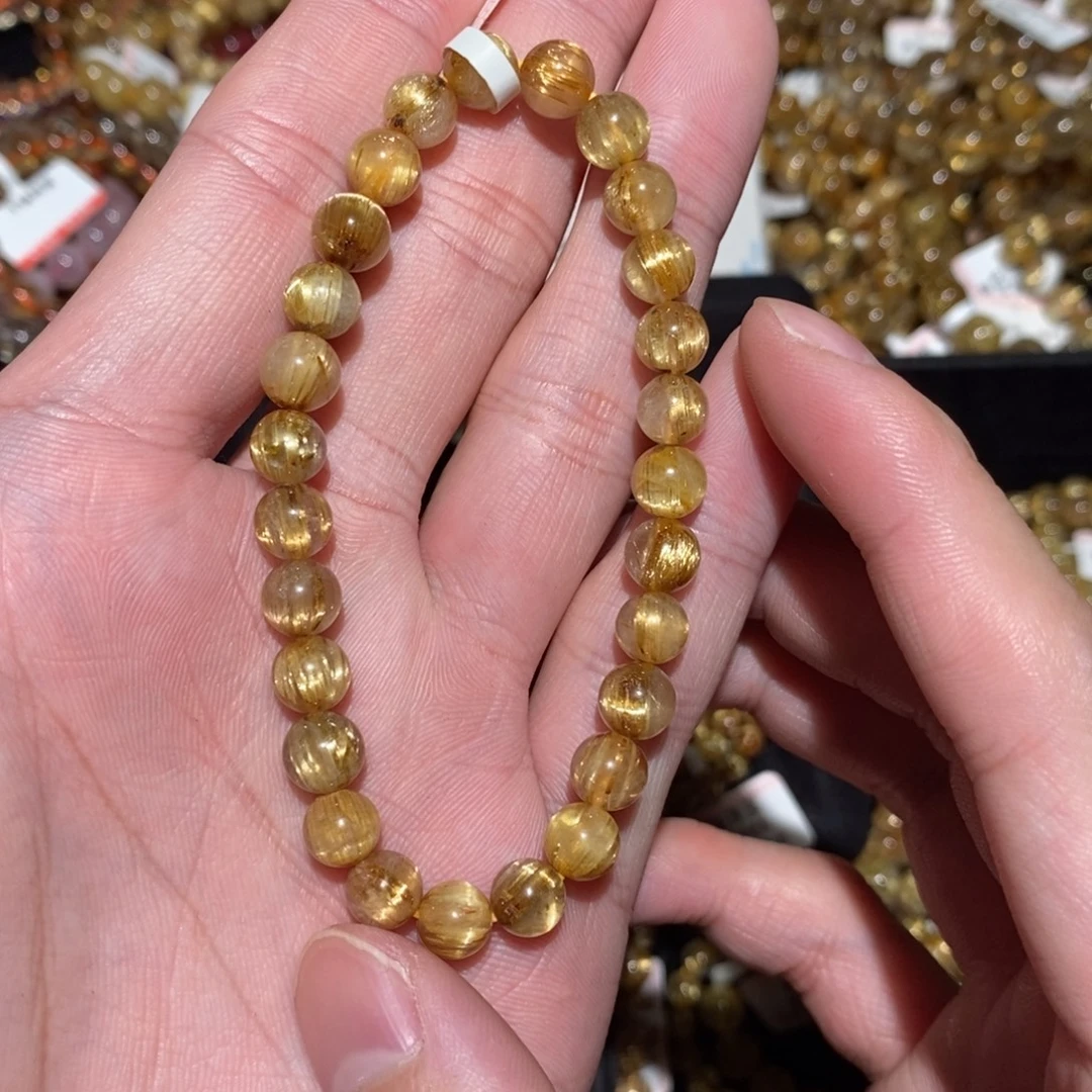 水晶未镶嵌手串手串