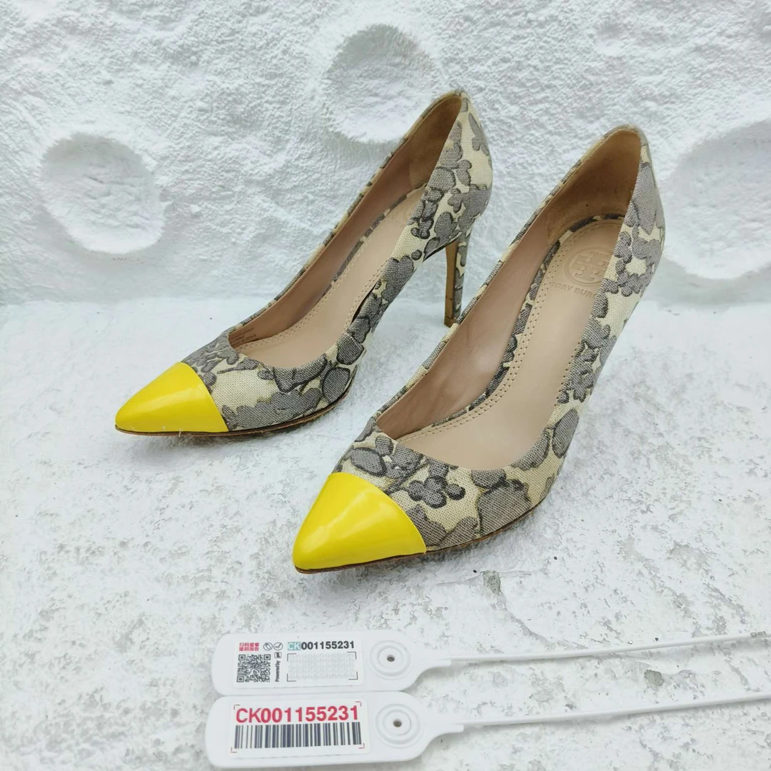 99新 TORY BURCH/汤丽柏琦 高跟鞋/36.5码/非全新