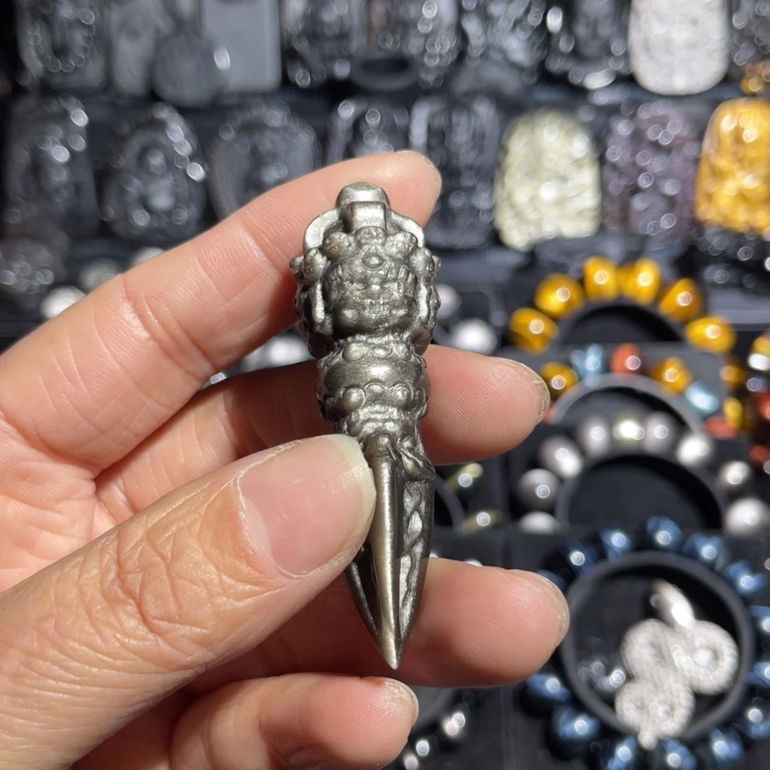 黑曜岩吊坠(赠链)未镶嵌?****?