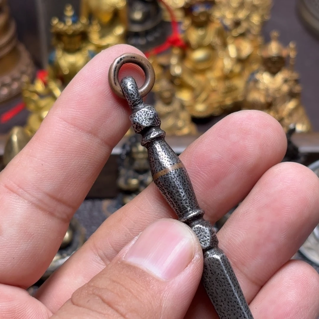 铜星月菩提挂件菩提