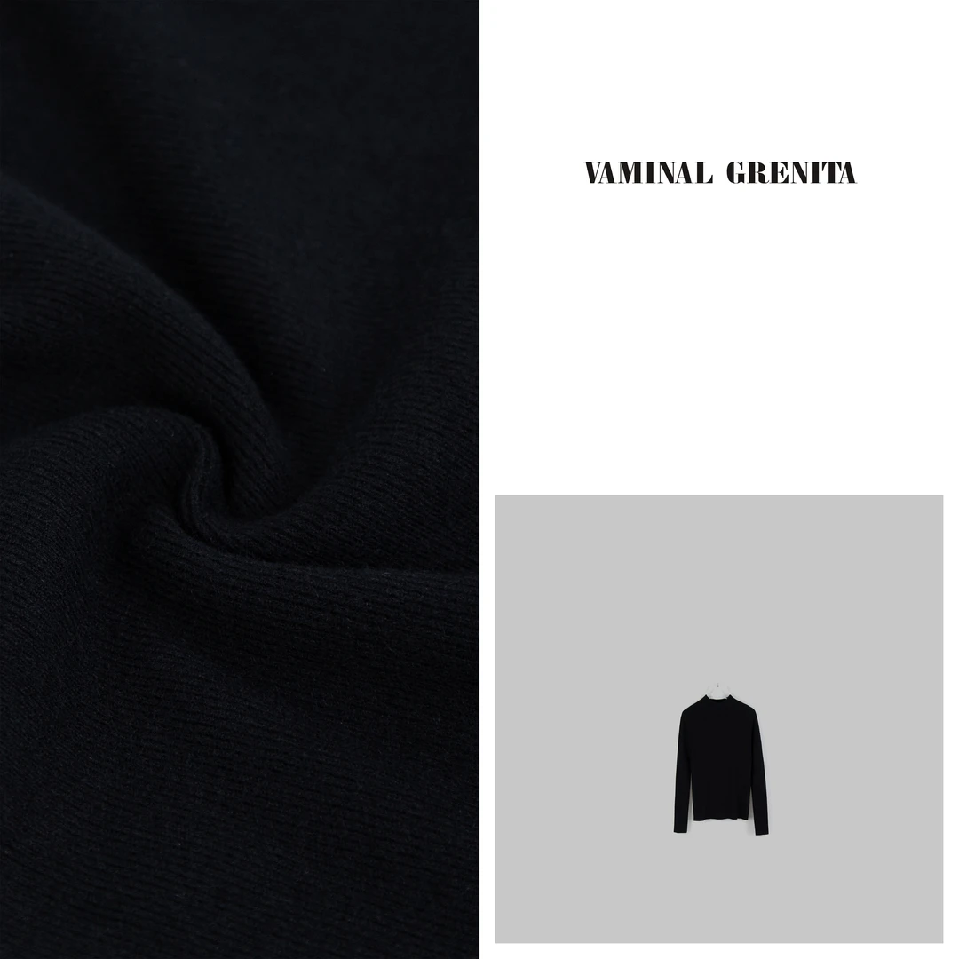 VG 超弹力绵羊毛无接缝打底衫 VGBKY001