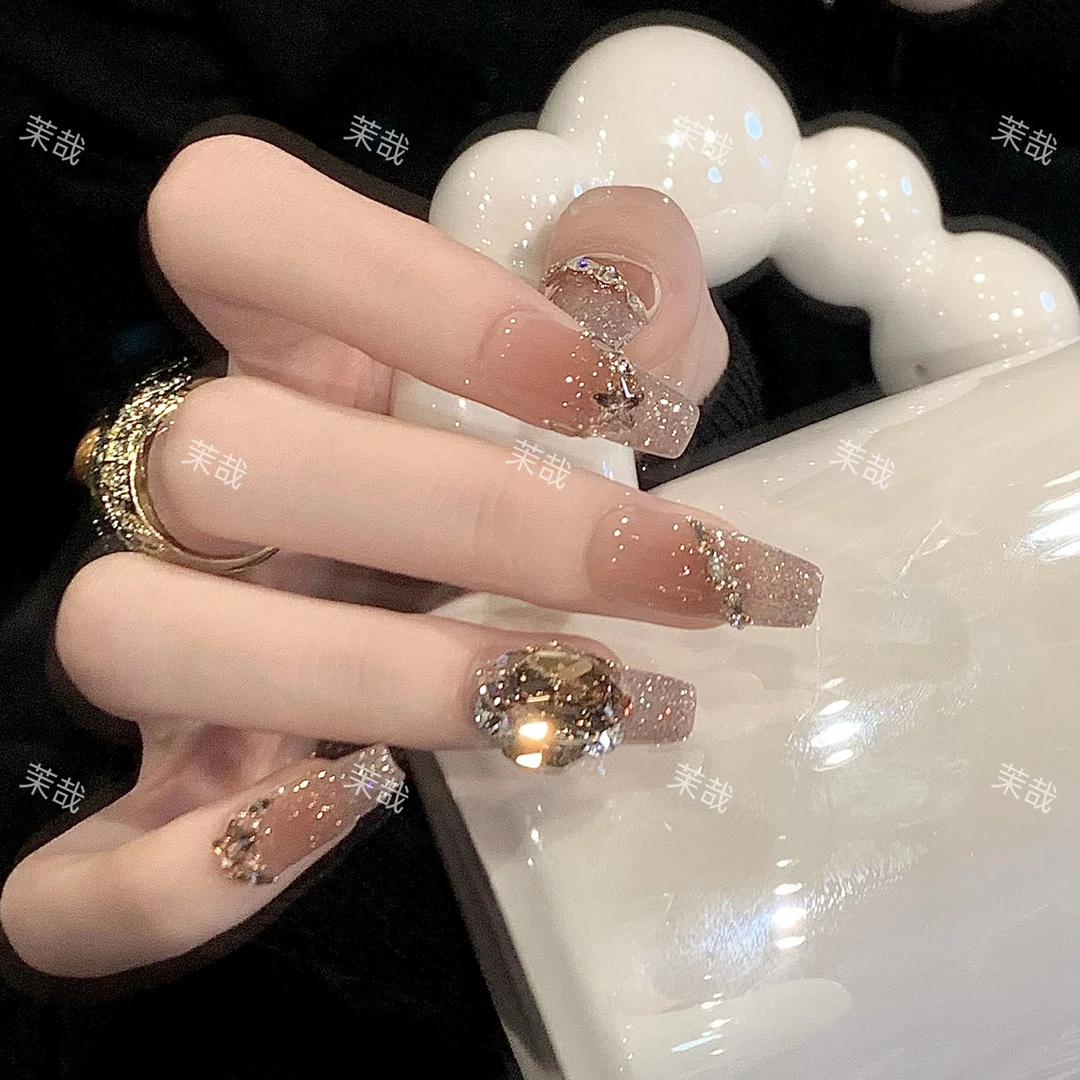 茉哉高定【施家华子/反转巴黎】纯手工定制拆卸穿戴甲A2434 JY