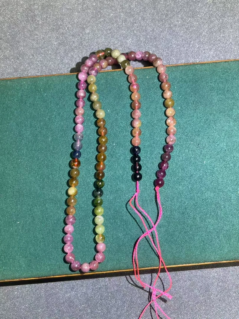 a3845多彩圆珠半成品多样发