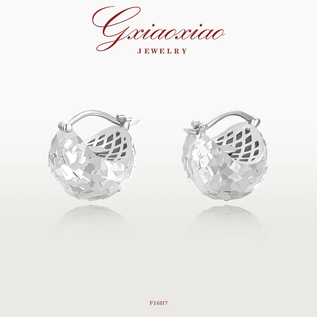 G XIAOXIAO 【璀璨夺目】法式气质简约百搭耳环 F16H6 F16H7
