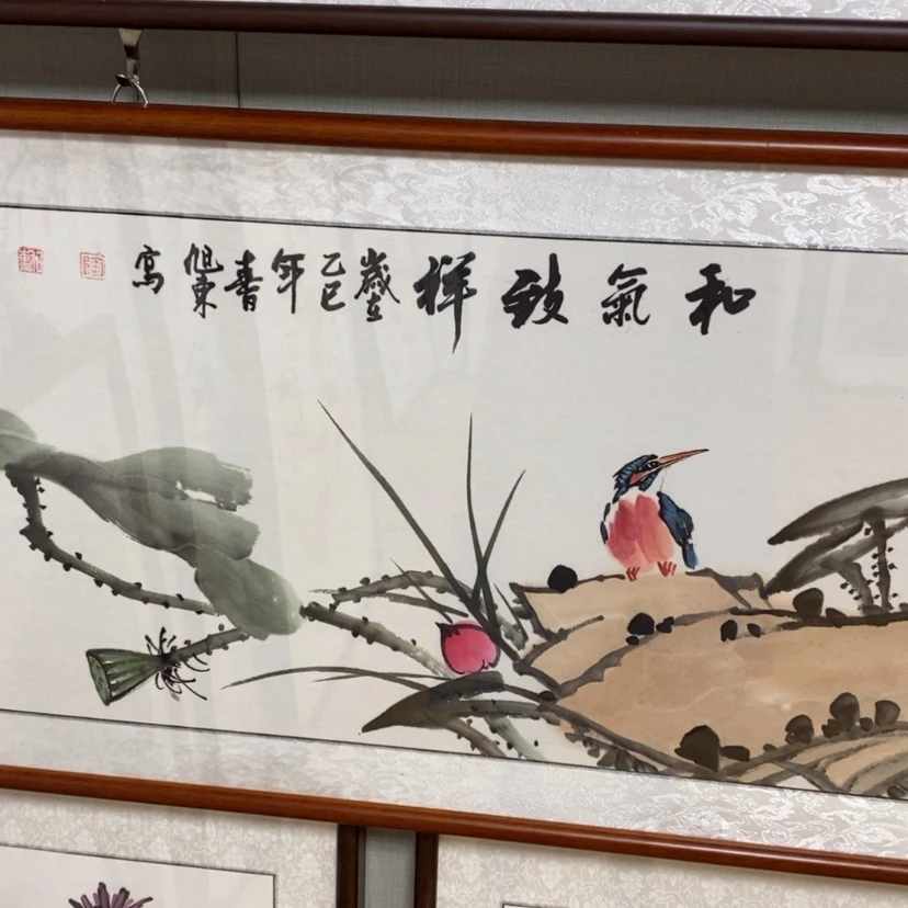 【闪购商品】国画手绘国画带框