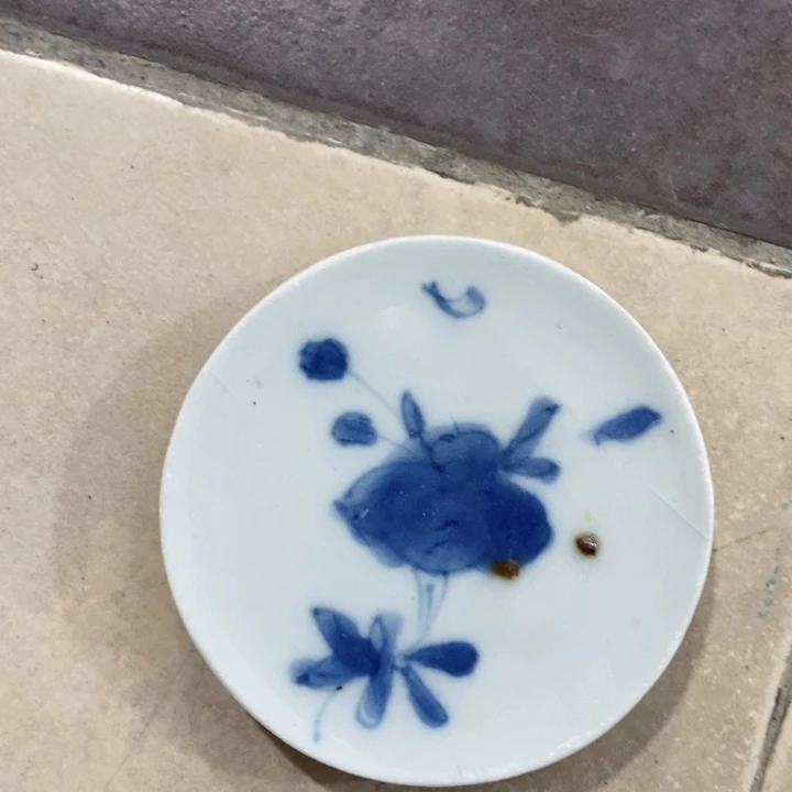 瓷片现代瓷器青花瓷片