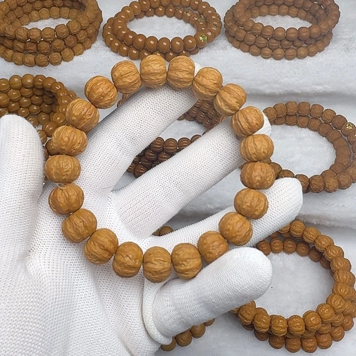 猴头核桃手串京八棱秋子