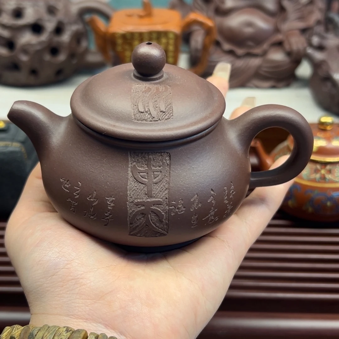 紫砂雕宠小器高品