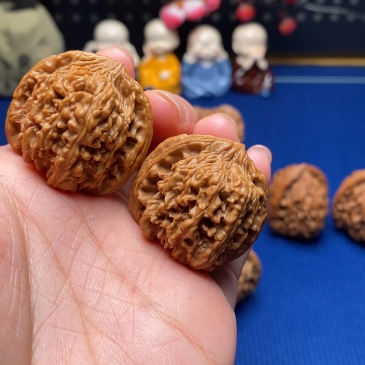 把件文玩核桃34手捻满天星