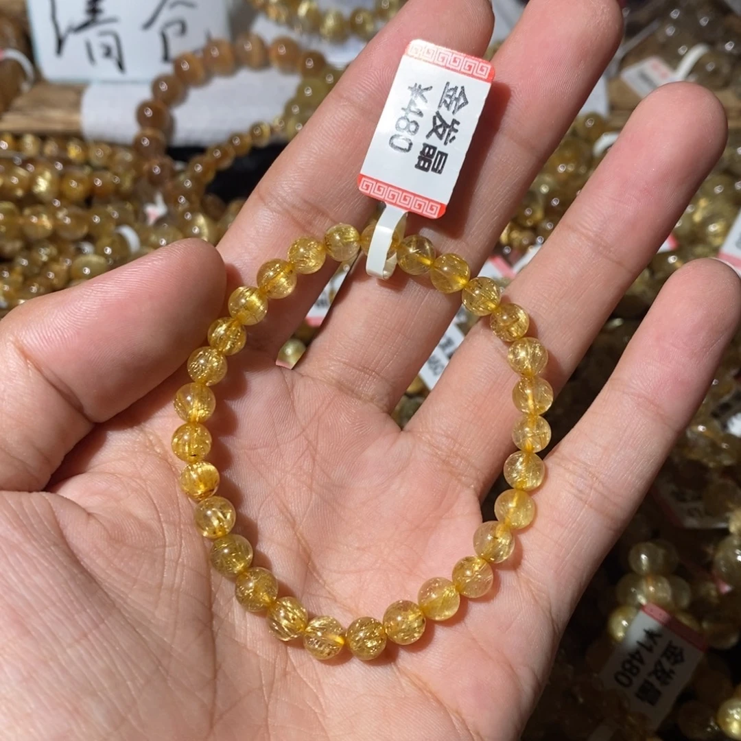 手链未镶嵌水晶6.5咪烟花发