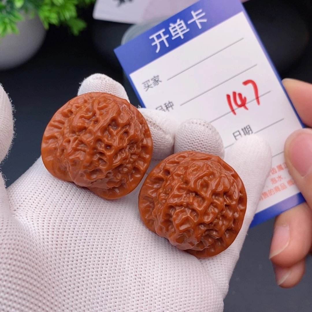 文玩核桃把件35瓷娃娃147