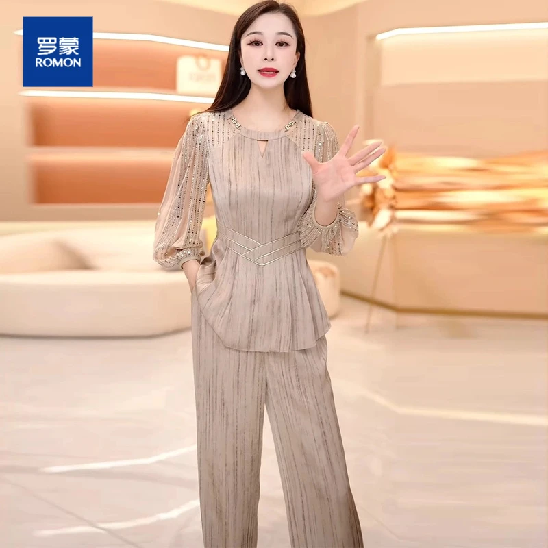 小香风时尚套装女2025新款爆款春夏减龄时尚气质轻奢高级感两件套