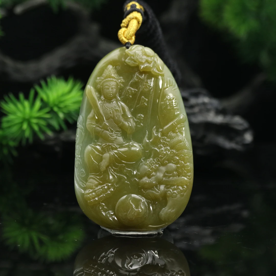 18天然缅甸翡翠A货冰黄吊坠/701352/上海嘉禾拍卖