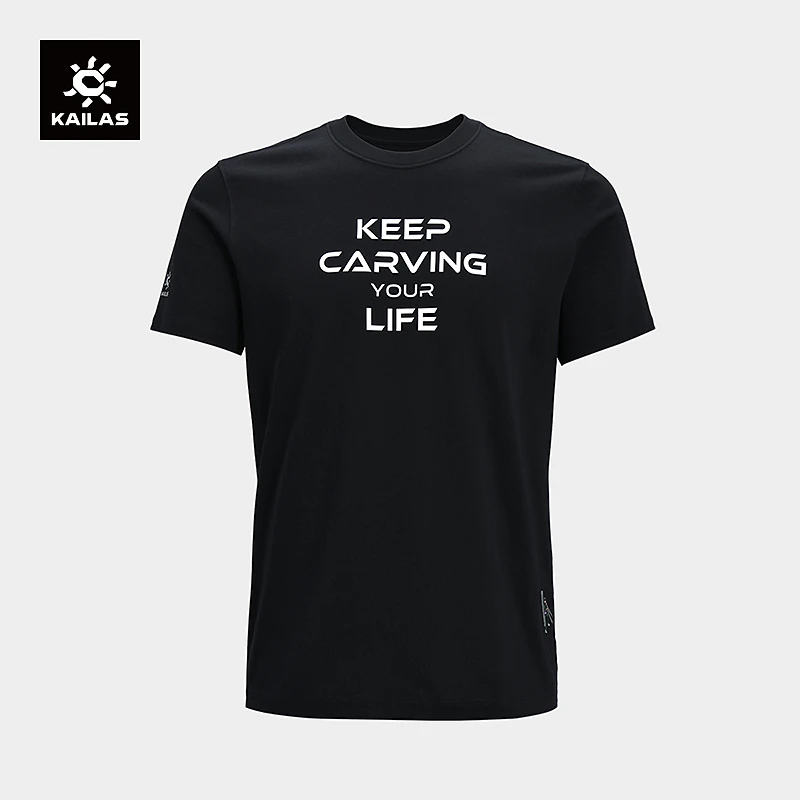KAILAS凯乐石 BM45限定短袖T恤棉亲肤舒适户外春夏季登山徒步男女